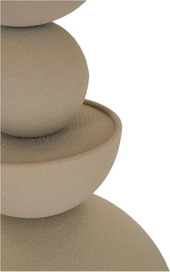 Măsuță auxiliară rotundă cu blat din sticlă ø 40,5 cm Dune – Mauro Ferretti