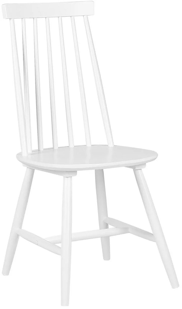 Set 2 buc. scaune pentru sufragerie Burank (alb). 1009961