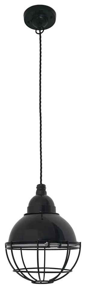 Pendul design industrial Claire negru 62802