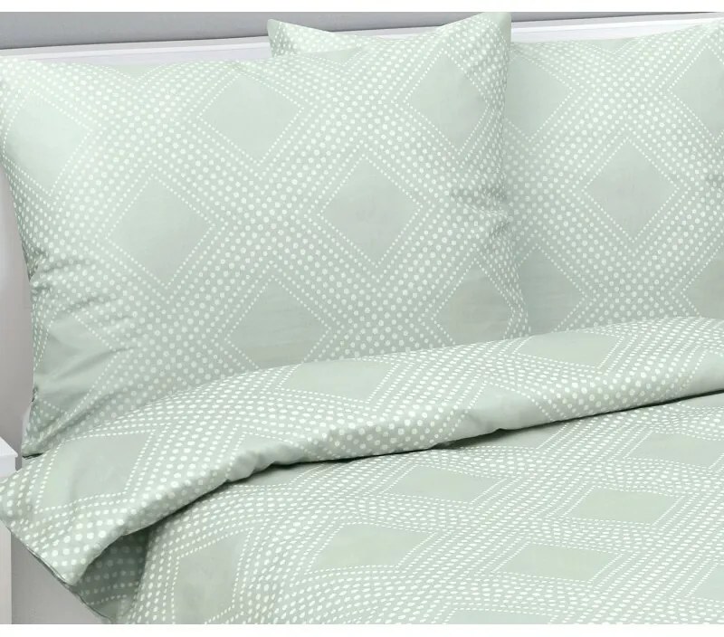 Cearșafuri Bellatex Satin Linie mint , 140 x 200cm, 70 x 90 cm, 140 x 200 cm, 70 x 90 cm