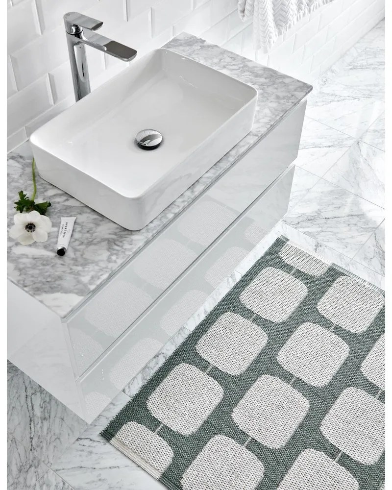 Covor tip traversă pentru interior și exterior verde/crem 70x200 cm Sten Army – Pappelina