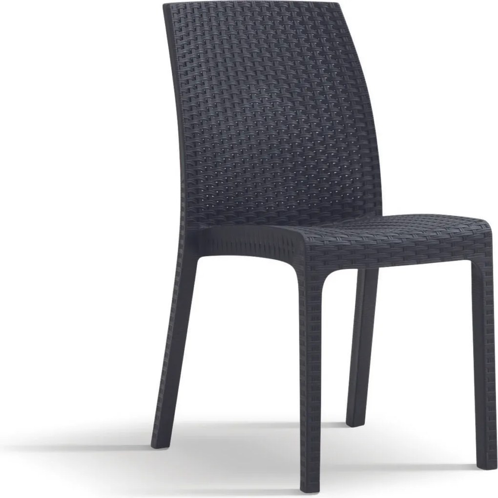 Masa Martin terasa, 80/80 cm, ratan sintetic