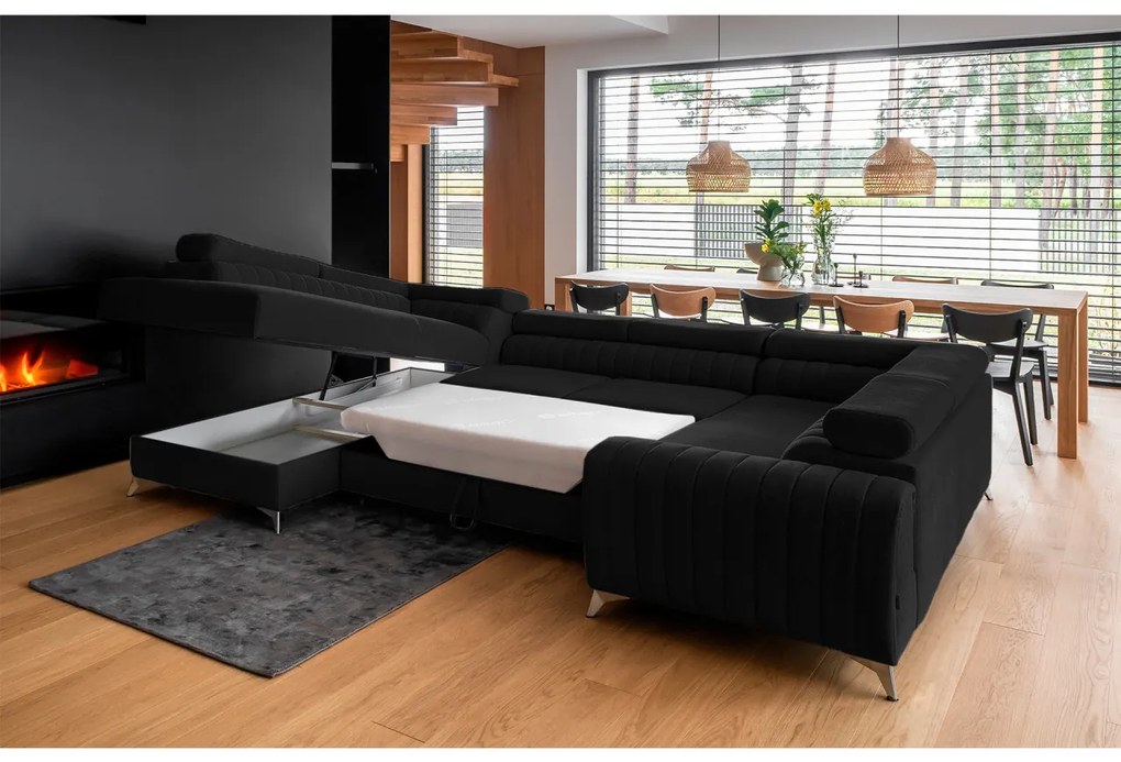 Coltar extensibil Louis pe stanga Flores 10