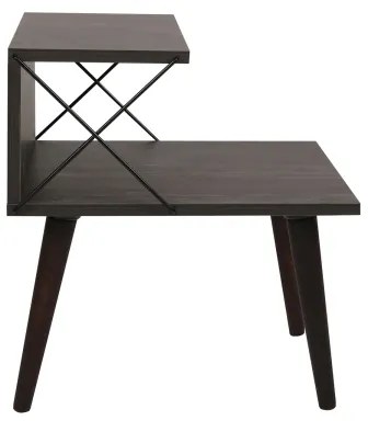 Noptieră CROSS 55x50 cm maro