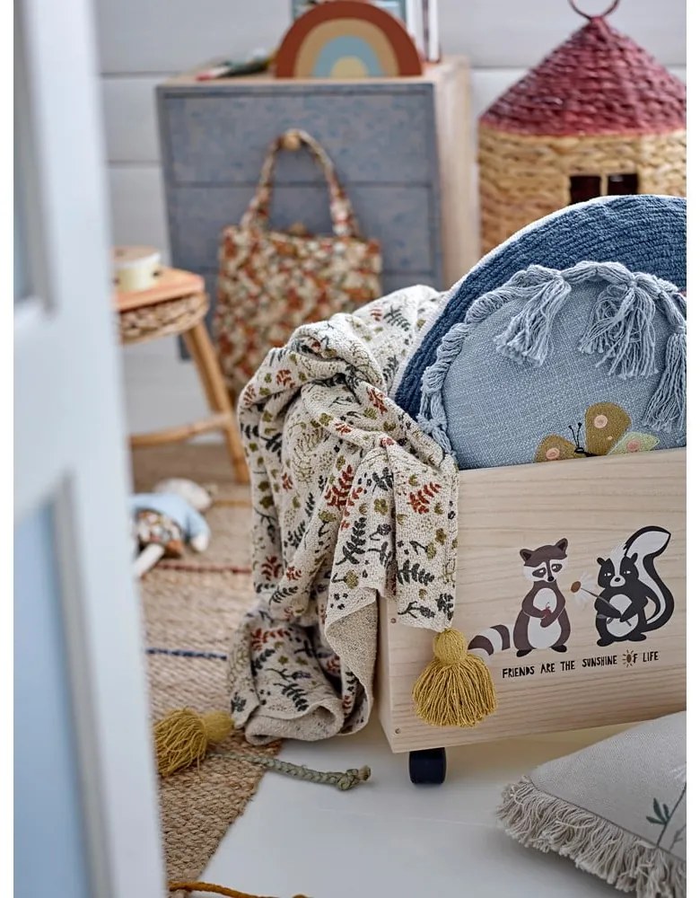 Cutii de depozitare din lemn pentru copii 2 buc. Nonni - Bloomingville Mini