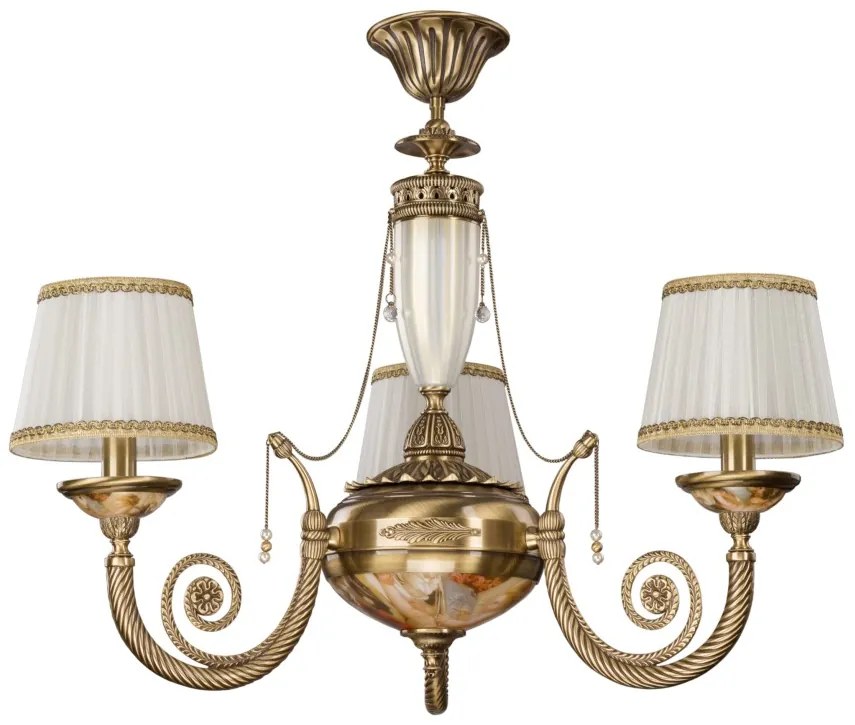 Candelabru 3 brate realizat manual BIBIONE