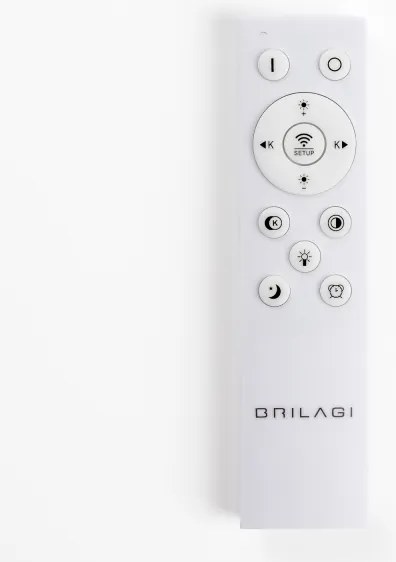 Brilagi - Lustru LED dimabil pe cablu FALCON II LED/125W/230V 60x60 cm negru + telecomandă