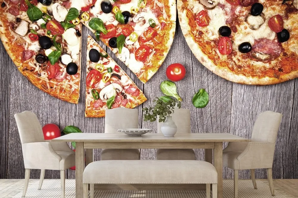 Fototapet pizza