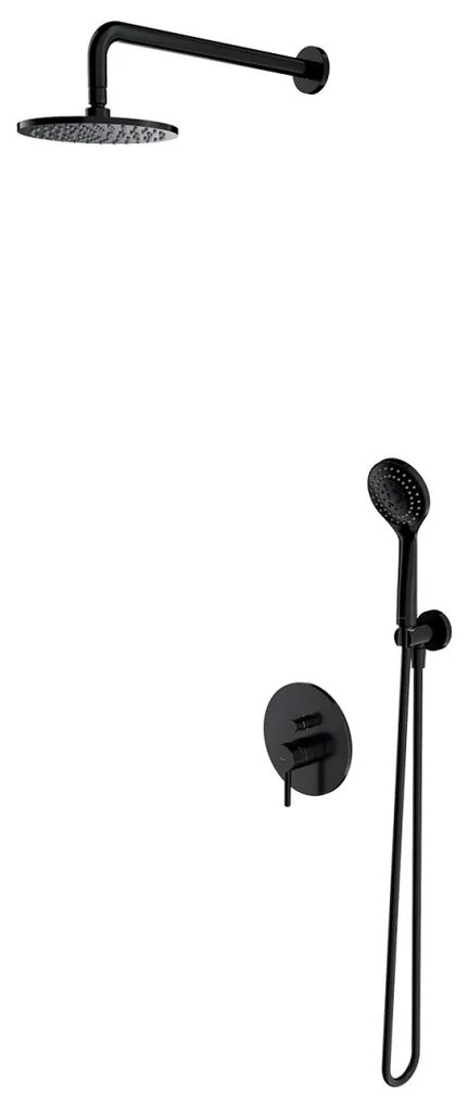 Omnires Y set de dus ascuns da negru SYSY38BL