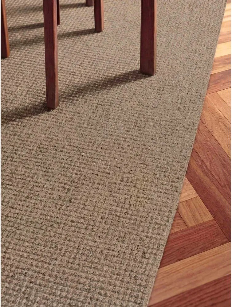 Covor bej țesut manual din lână 200x300 cm Greenwich – Ted Baker