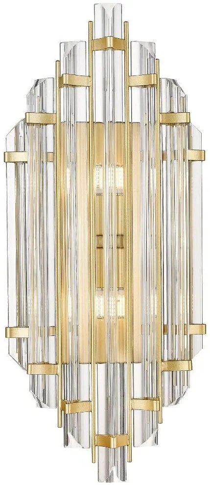 Zuma Line Alexandria plafonier 2x42 W transparent-auriu W0556-02A-V7V7