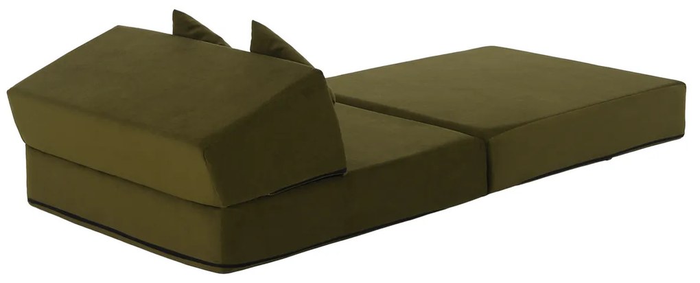 Scaun pliant/saltea PELOS, verde