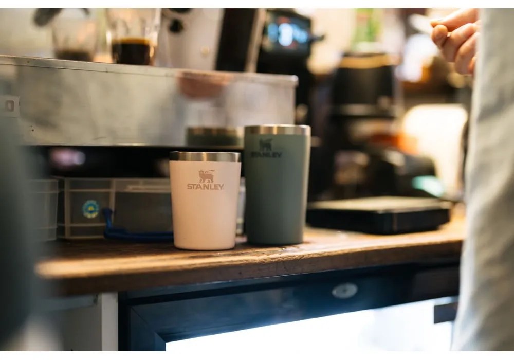 Cană termos roz-deschis din oțel inoxidabil 230 ml Café-To-Go Travel Mug Rose Quartz – Stanley