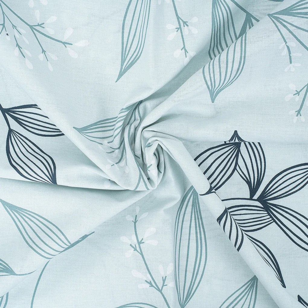 Lenjerie de pat din bumbac 4Home Frosty Leaves, 140 x 200 cm, 70 x 90 cm