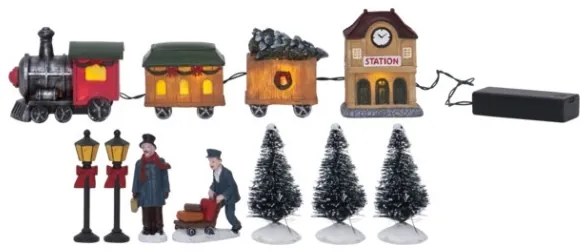 Decorațiune LED de Crăciun KIDSVILLE 4xLED/0,018W/2xAA Eglo 411256