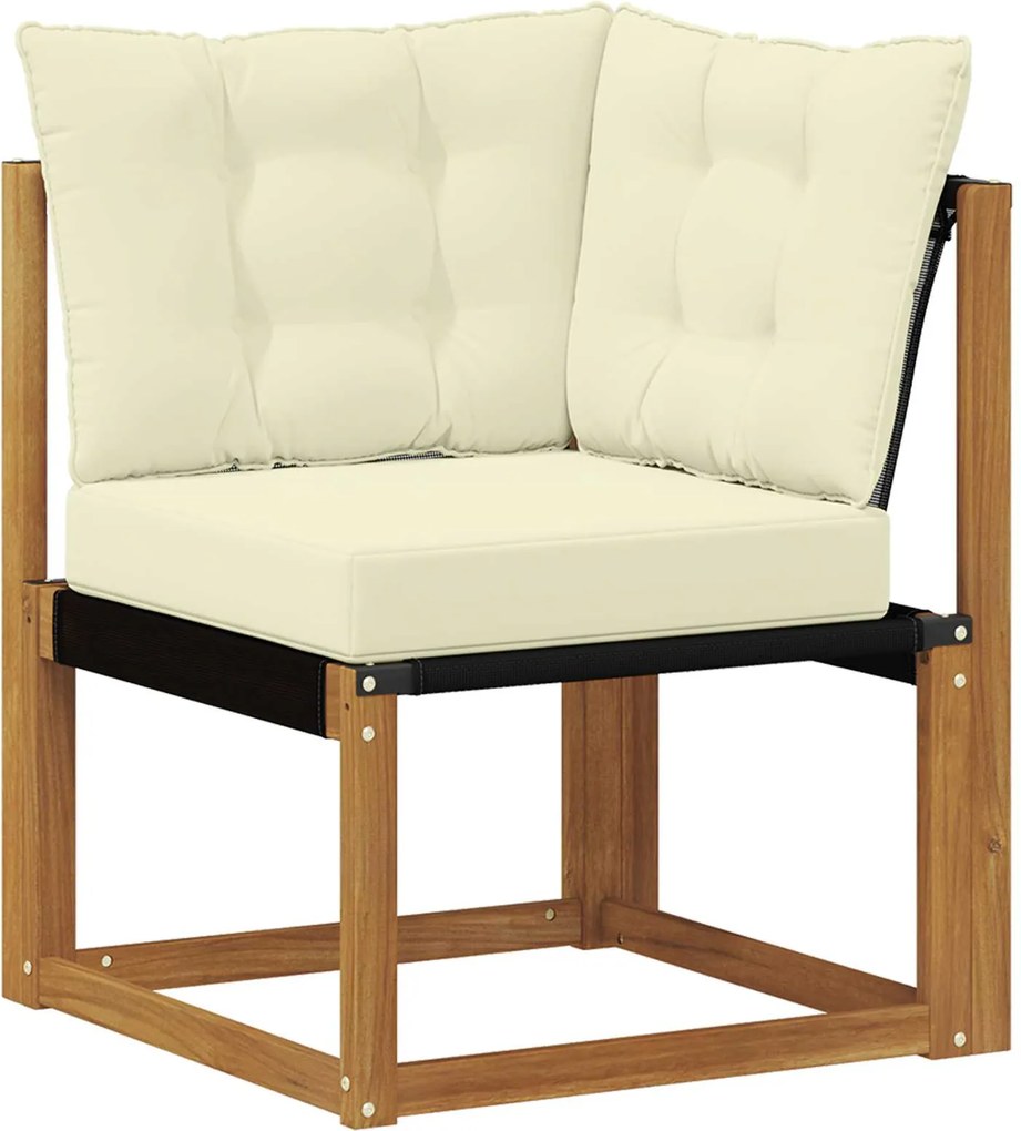 vidaXL Canapea de colț pentru exterior