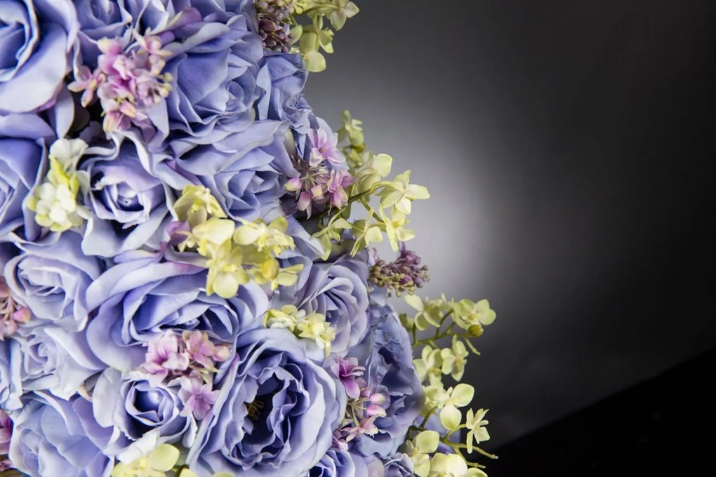 Aranjament floral design LUX STAND CYLINDER ROSES 1142311.43