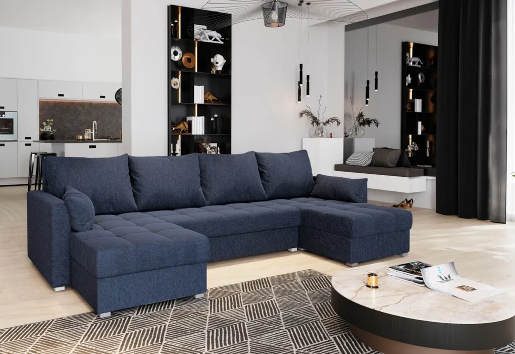 Supermobel Canapea in forma de U JAKO, 298x83x143, kronos 01
