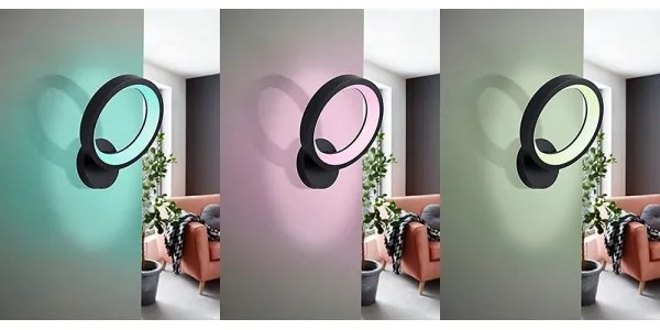 Aplică LED RGBW dimabilă Eglo 32325 MARGHERA-C LED/16W/230V