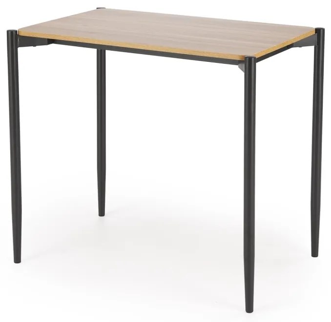 Set masa + 2 scaune Nando natur/negru