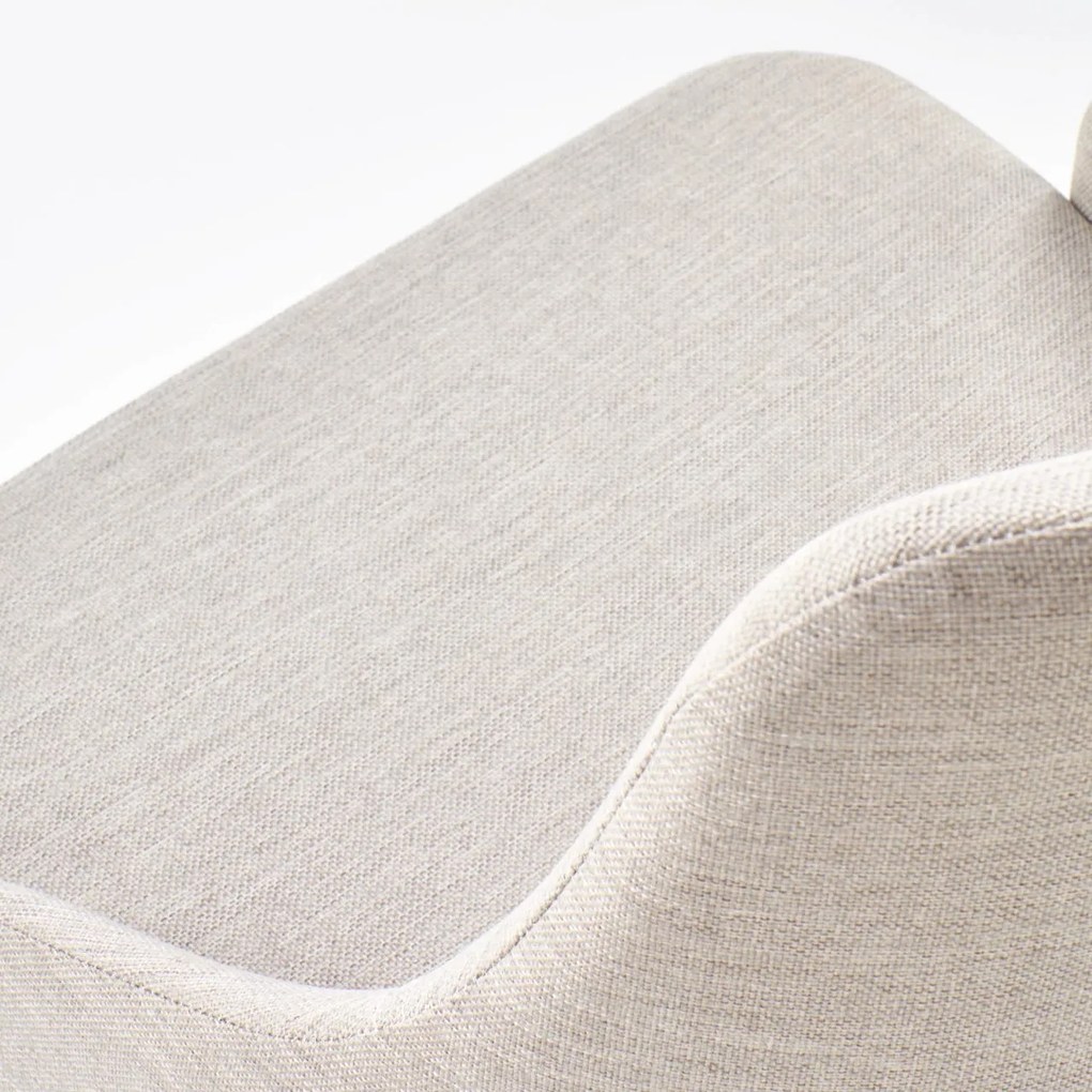 Scaun textil Toledo stejar miere/Inari22