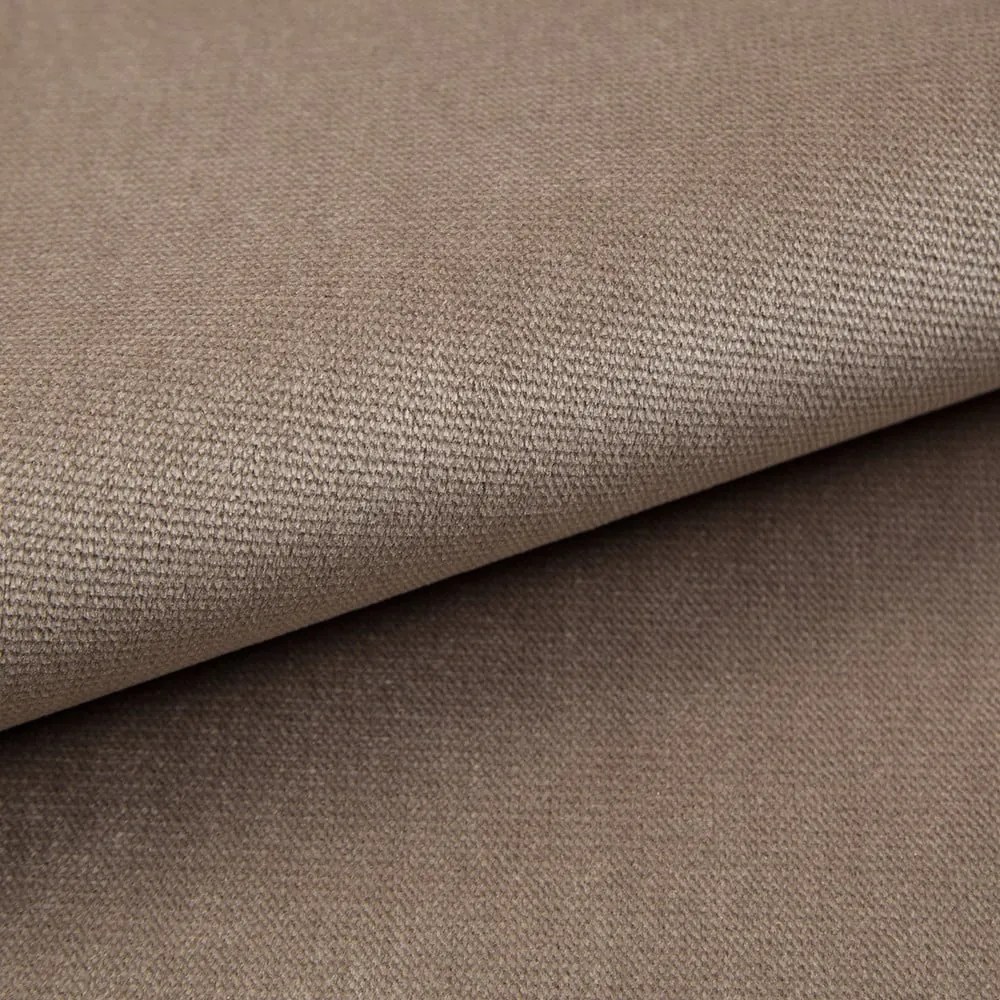 Pat matrimonial maro deschis tapițat cu spațiu de depozitare cu somieră 160x200 cm Solvo – Maison de Rêve