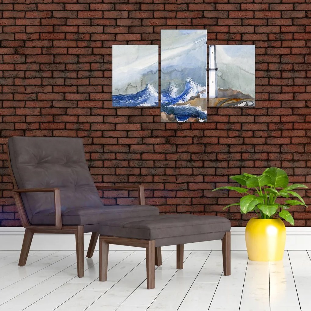 Tablou cu pictura farului (90x60 cm)