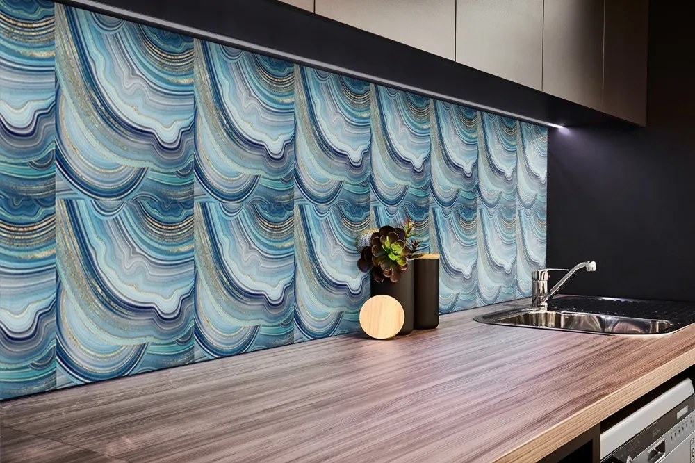 Panou decorativ Secțiunea decorativă de agate