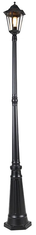 Lămpă clasică de exterior neagră 200 cm IP44 - Havana
