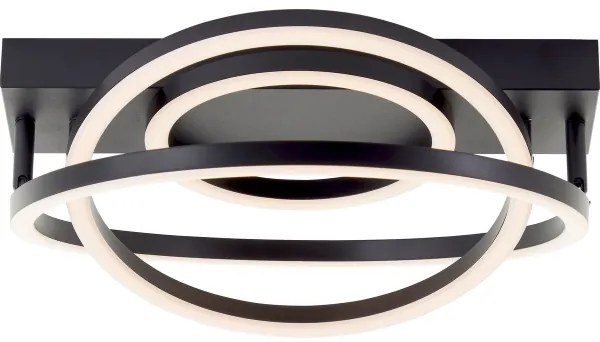 Brilliant - Plafonieră LED dimmabilă PEDLEY LED/36W/230V, neagră