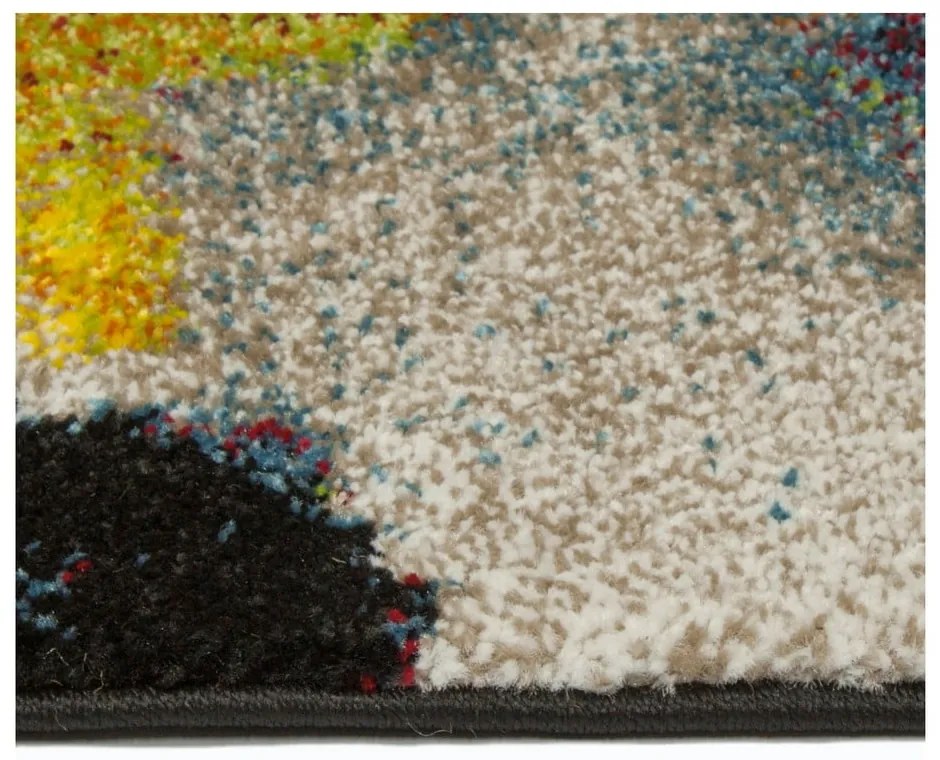 Covor Universal Lienzo, 140 x 200 cm, albastru - galben