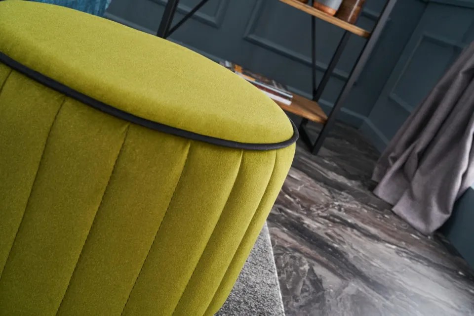 Taburet Lindy Puf, Verde