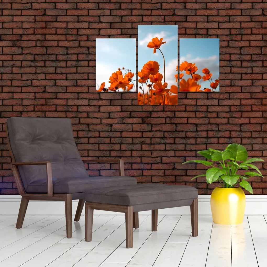 Tablou - Flori sălbatice (90x60 cm)