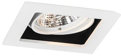 Set 6 becuri Spot încastrat alb reglabil - Artemis 70