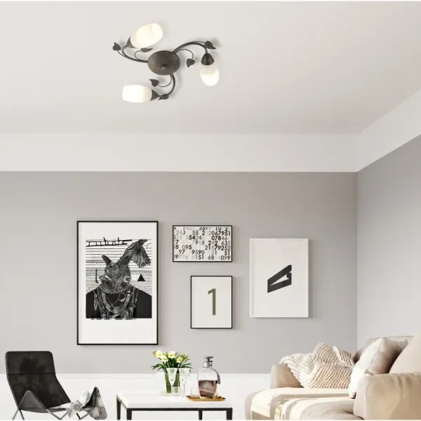 Lustră aplicată Globo 60800323X VENEZIA 3xE14/40W/230V