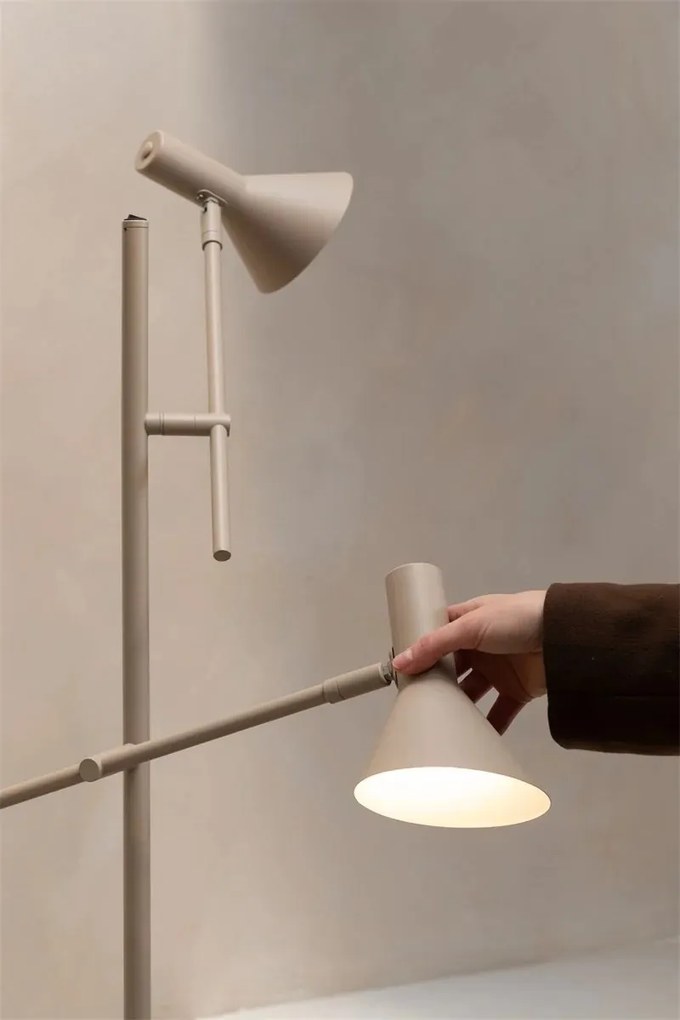 Lampadar modern cu brate reglabile Izmir sand