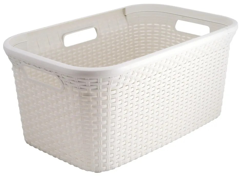 Coș de rufe Curver Style Basket, 45 l, alb