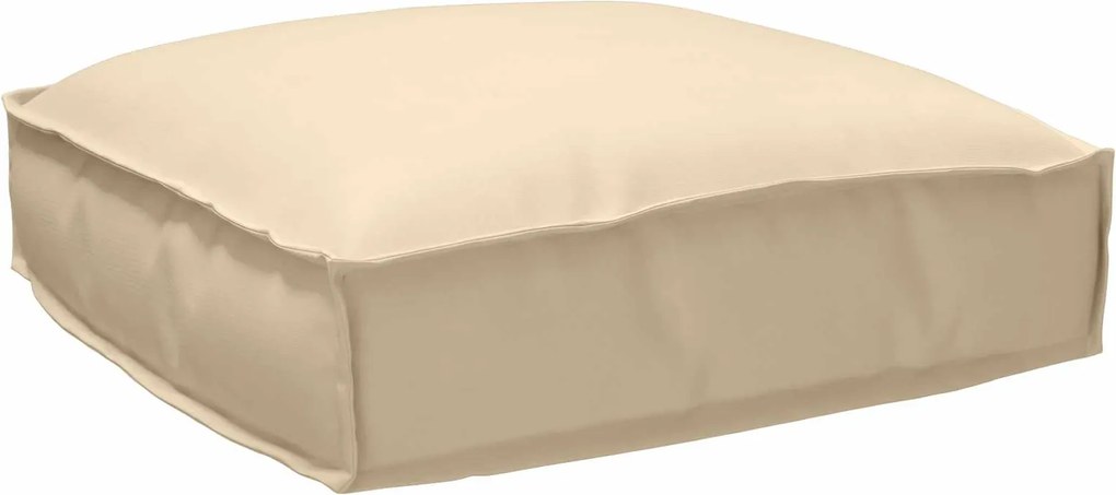 vidaXL Pernă Bej 50 x 50 x 12 cm Material Oxford