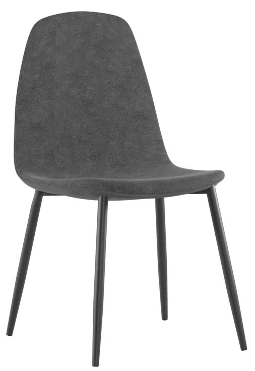 STONES Scaun din piele ecologică 44cm X 50cm H. 84cm | Aosom Romania