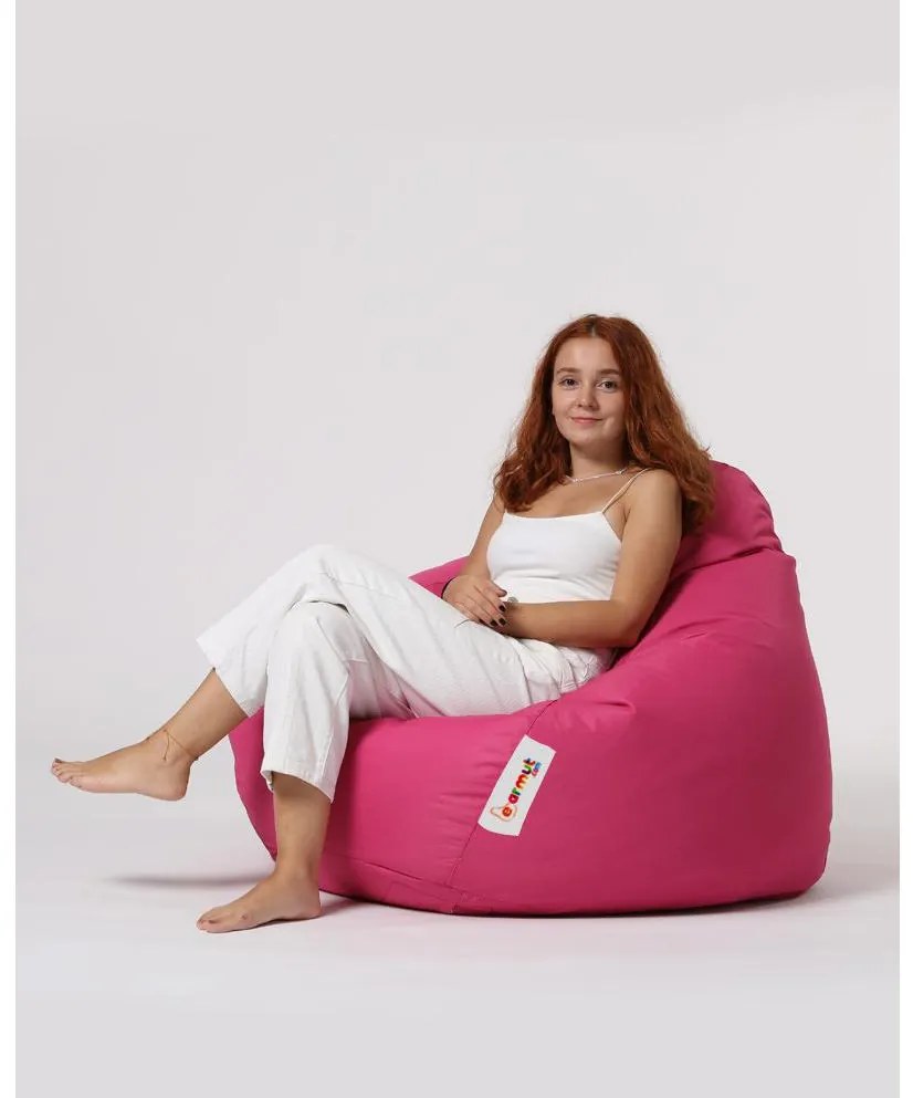 Fotoliu puf Parumleo XXL (Roz). 1101740