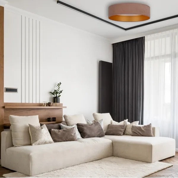 Plafonieră LED VELVET LED/12W/230V d. 30 cm 3000K/4000K/6400K Brilagi