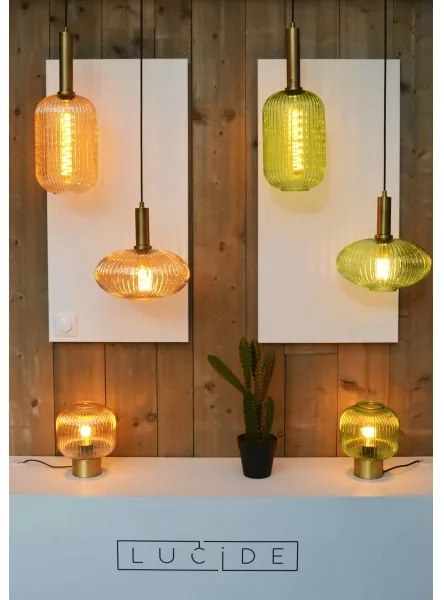 Lampă de masă Lucide 45586/20/62 MALOTO 1xE27/40W/230V bej/auriu