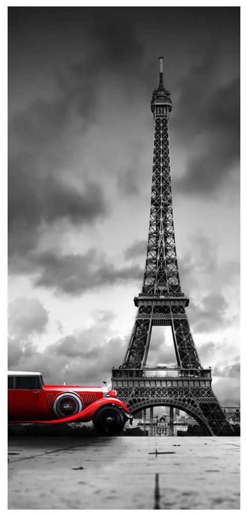 Fototapeta pentru ușă - turnul Eiffel (95x205cm)