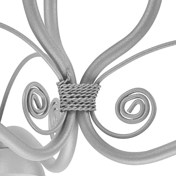 Lustră pe lanț RETRO II 3xE27/60W/230V argintiu