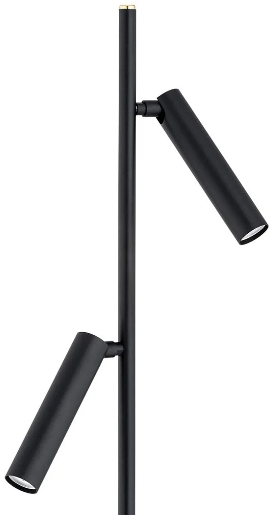 Lampadar, lampa de podea design modern TORRE negru