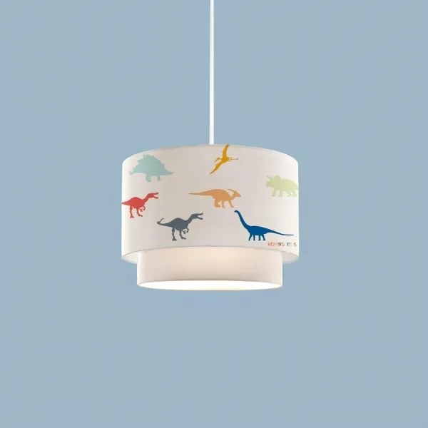 Lustră pentru copii CANDY 1xE27/40W/230V alb/multicolor