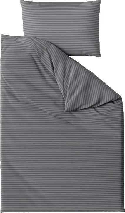 Lenjerie de pat creponata ALTERNA POLY gri Dimensiune lenjerie de pat: 2 buc 70 x 90 cm | 200 x 220 cm