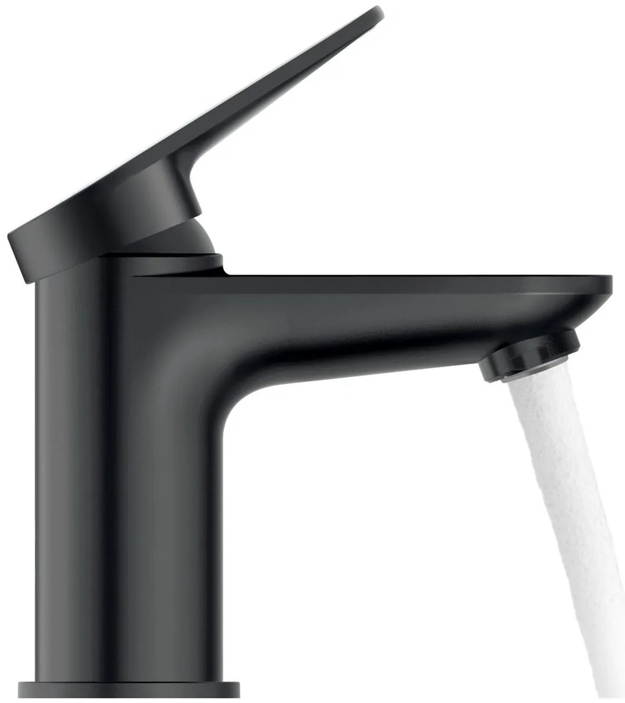 Duravit Wave baterie lavoar stativ negru WA1010002046