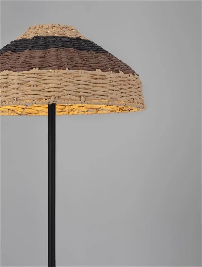 Lampa de podea boho style design natural Caro