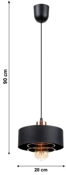 Lustră pe cablu VEST 1xE27/60W/230V